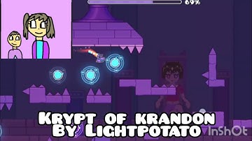 (Random gauntlet CC) Week level #63 Krypt of krandon by @LightPotatoDev (GD lvl 2025)