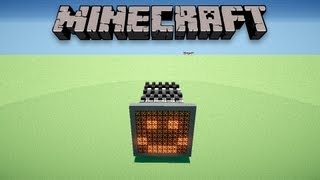 Самый компактный дисплей в Minecraft.