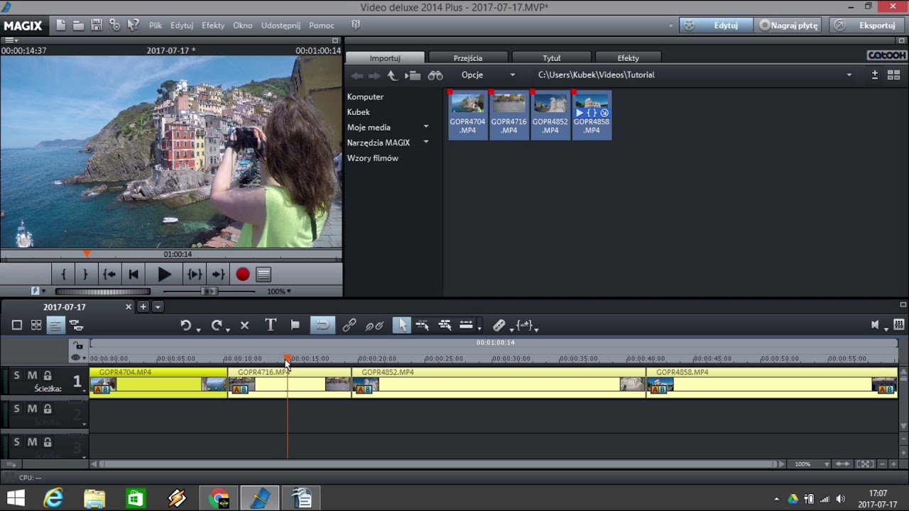 Magix Video Deluxe 15 Tutorial – BKZPKO