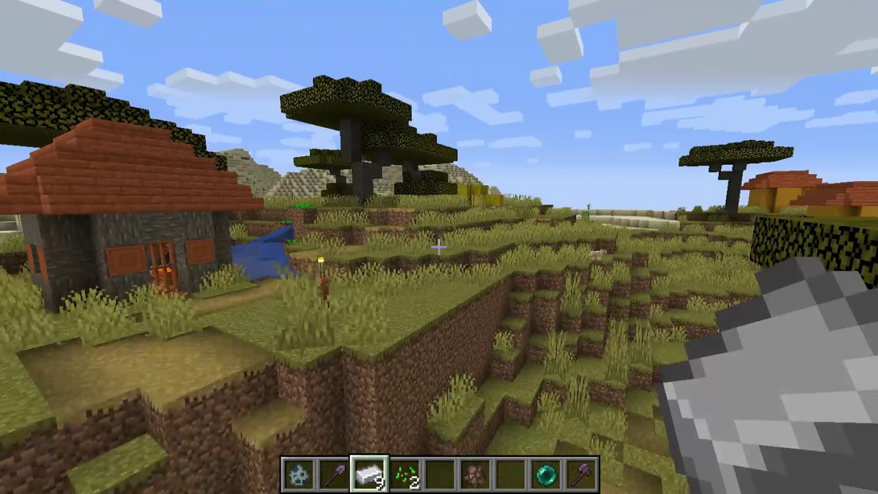 Minecraft 20w21a some world generation glitchs - YouTube