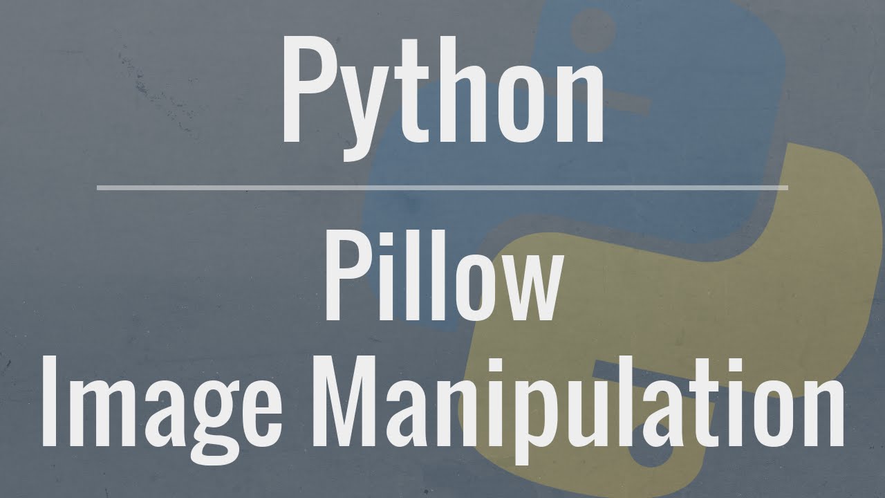 python image library pillow