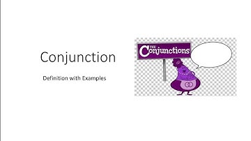 what is conjunction? definition with Examples in Urdu/Hindi