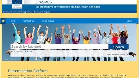Ieskats Erasmus+ programmas projektu rezultātu izplatīšanas platformā