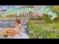 ✨ cottagecore editing tutorial ✨// Meitu (Aesthetic)