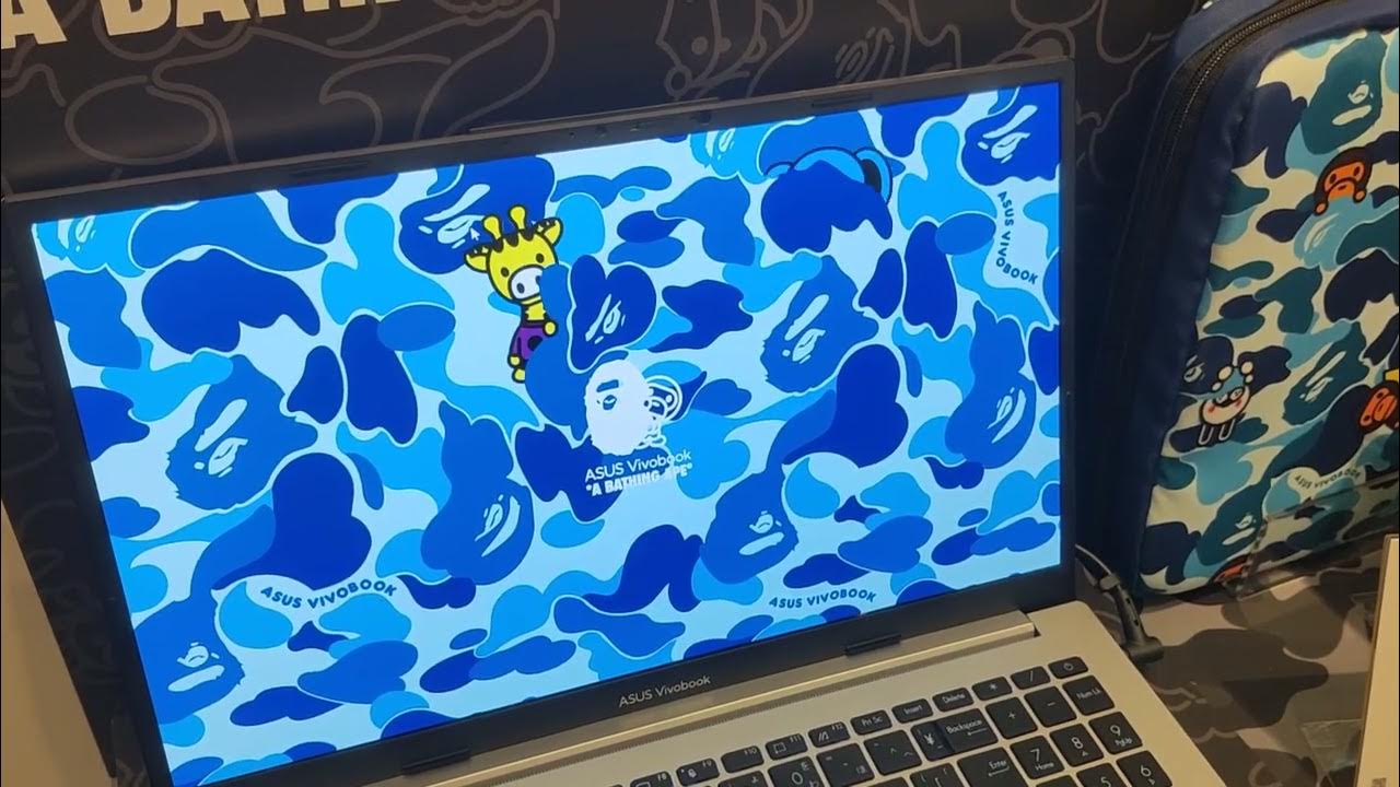 ASUS Vivobook S 15 OLED BAPE® Edition K5504VAのBAPE® Live Wallpaper