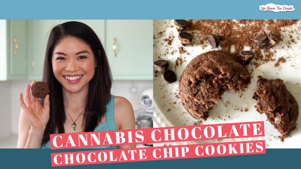 Cannabis Chocolate Chocolate Chip Cookies