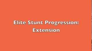 Elite Cheerleading Stunt Progression: Extension