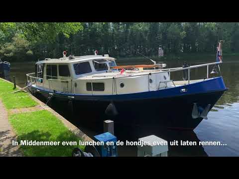 Dag 1 Friesland Trip 2020 met de Parel. (Gillissen Stevenvlet) Akersloot - Medemblik