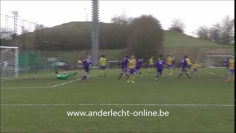 Andonline U19 Anderlecht - STVV goal Francis Amuzu