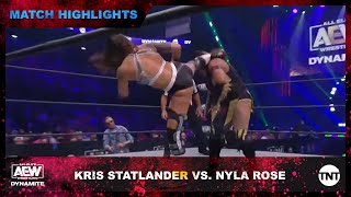 Kris Statlander and Nyla Rose Go Head to Head