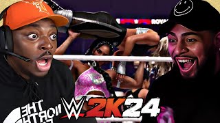 I Played WWE 2K24 Royal Rumble W/ @3MGTV and I Got Exposed……