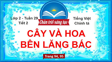 CÂY VÀ HOA BÊN LĂNG BÁC (Tiết 2) | Tuần 29 | Chính Tả | Tiếng Việt Lớp 2 Chân Trời Sáng Tạo