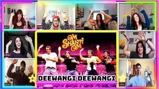 DEEWANGI DEEWANGI Song REACTION| SRK| Om Shanti Om #srk