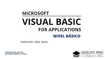 VISUAL BASIC - CLASE 1