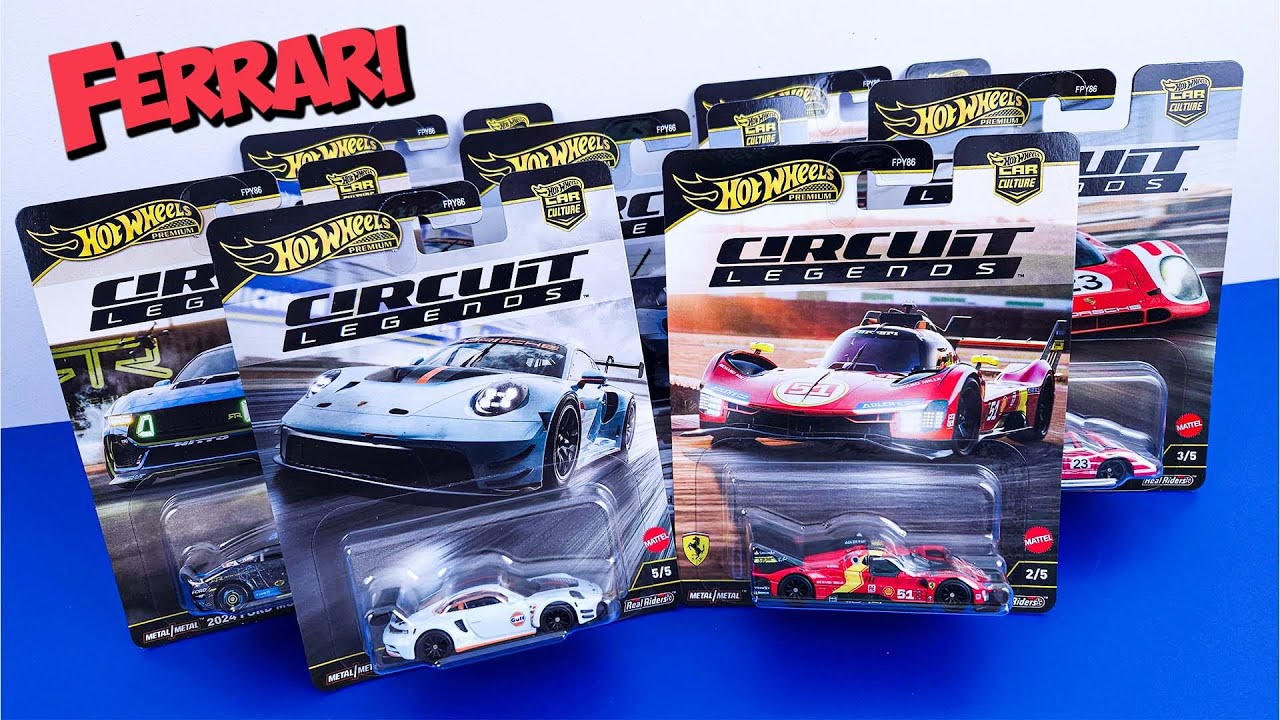 Unboxing & Review: Car Culture Circuit Legends 2025 - HWHunter