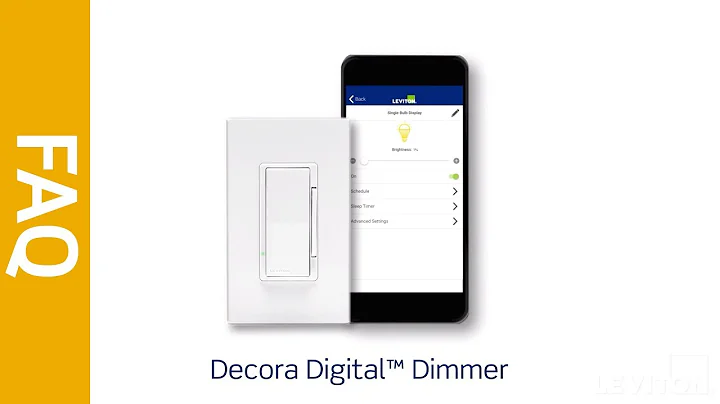 Leviton Answer Series: All about Dimmers