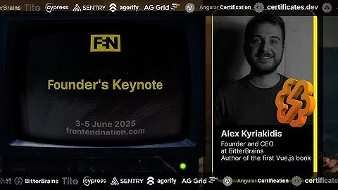 Frontend Nation 2025: Founder