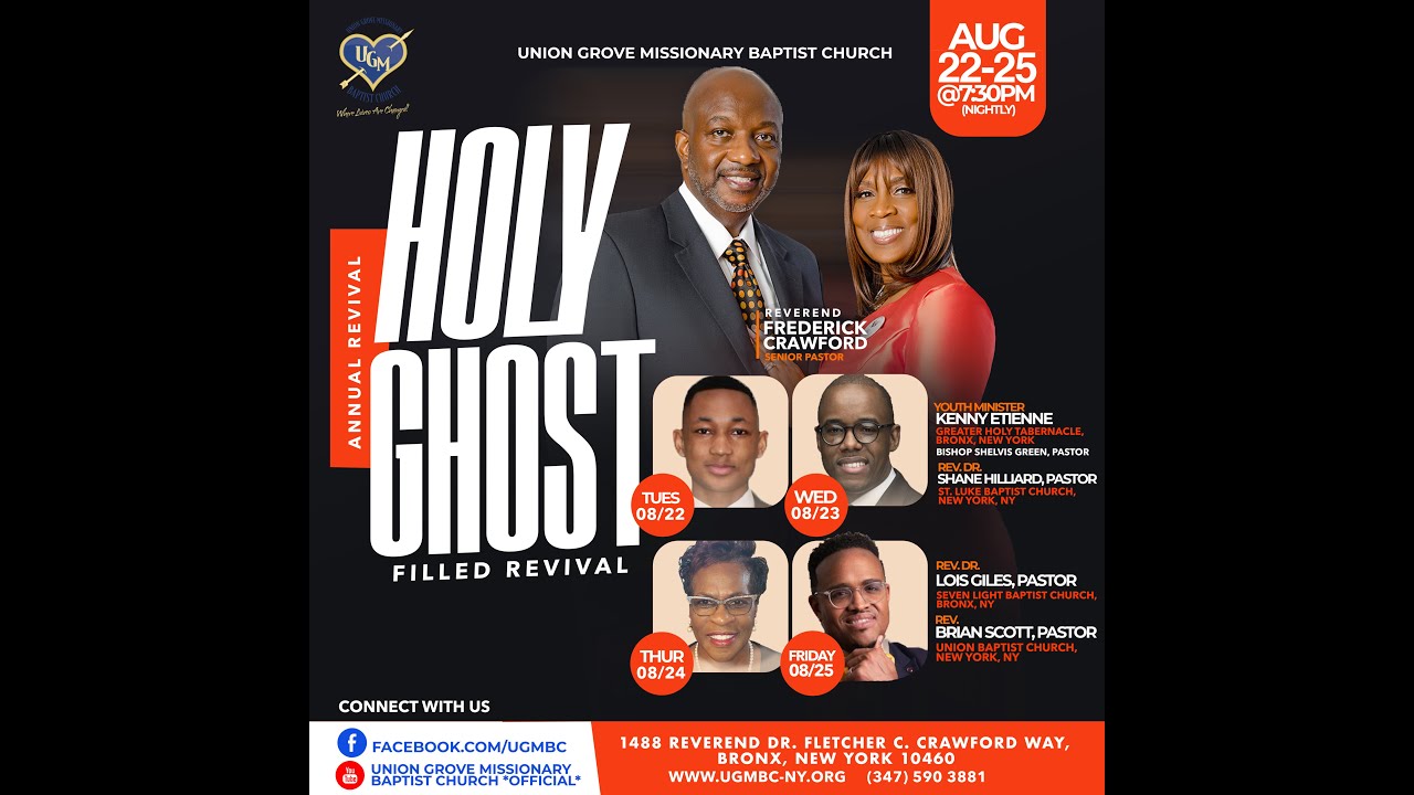 UGMBC Holy Ghost Filled Revival - Friday - YouTube
