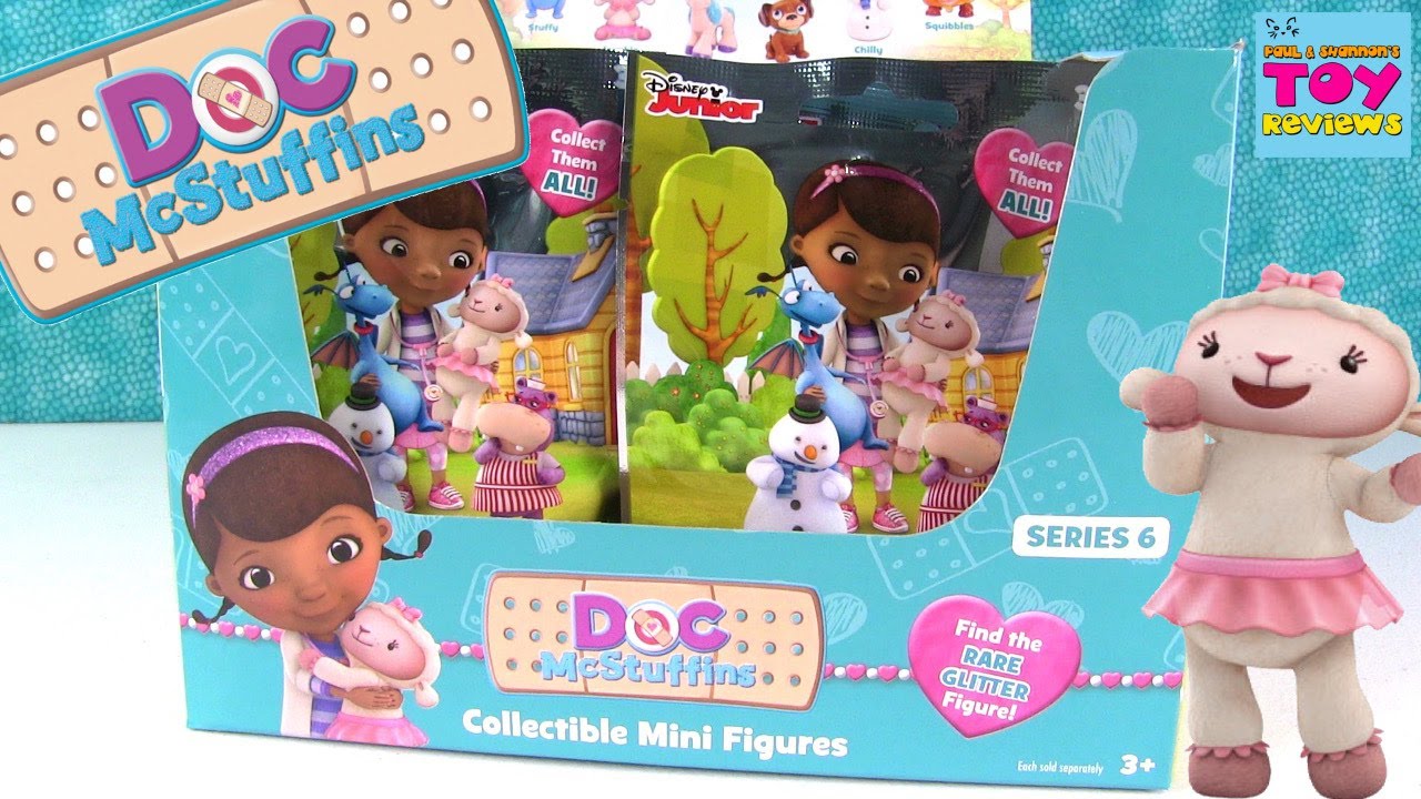 Doc McStuffins Disney Junior Series 6 Blind Bag Toy Figure Opening