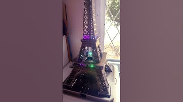 Puzzle 3D De la Torre Eiffel#shorts #paris#viral #luces#eiffeltower
