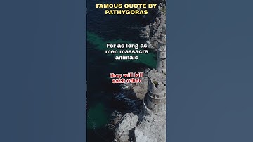 Famous Quote By Pythagoras