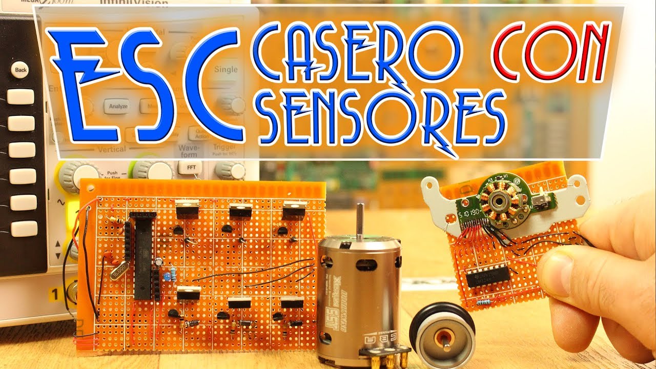 Pr#29 ESC para motor sin escobillas con sensores