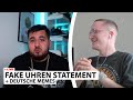 Justin reagiert auf Mahans Statement zu FAKE UHREN | Live - Reaktion