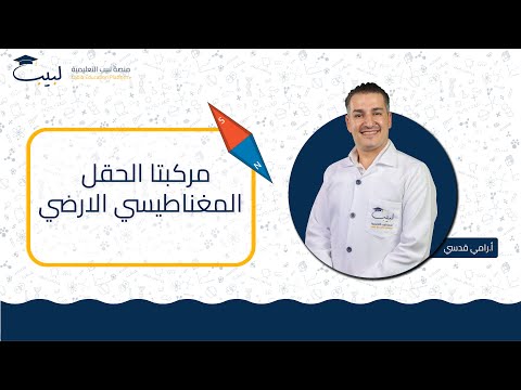 مركبتا الحقل المغناطيسي الأرضي بكالوريا علمي الفيزياء أ رامي قدسي