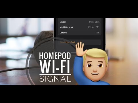 How To Check HomePod WiFi Signal (#Shorts)