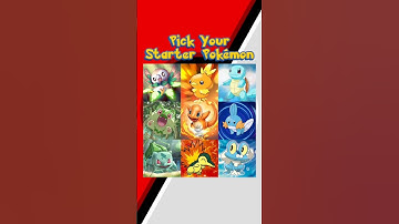 Pick your starter Pokémon! #anime #manga #videogames #pokemon #starter #choose #shorts