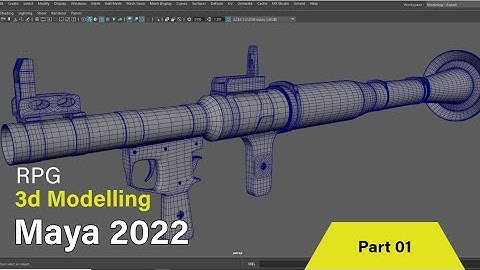 3d modelling in Maya 2022  |Time lapse.