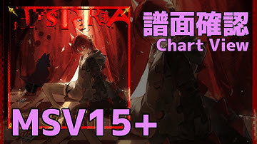 【Paradigm: Reboot】HYSTERIA (MASSIVE 15+) Chart View(譜面確認)