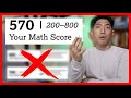 Beginner's Guide To Raising SAT Math Score [Below 600]