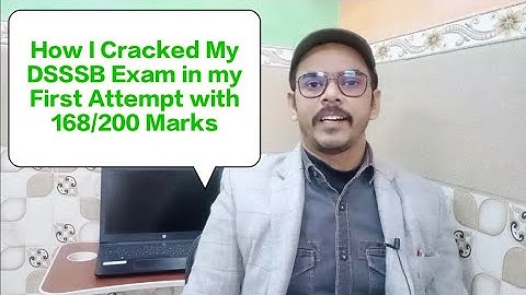 कैसे मैंने अपना 📚DSSSB Exam Clear🎯 किया था First Attempt🔥 में My DSSSB Selection Journey | dsssbexam