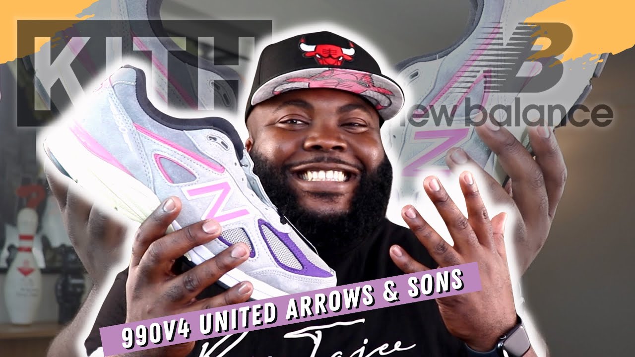 KITH x NEW BALANCE 990 v4 UNITED ARROWS AND SONS! TRULY A THING OF 