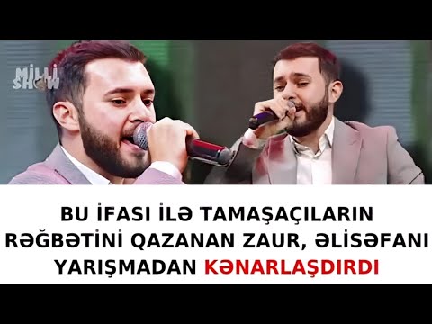 Zaur İsgəndərov - Nədən oldu BİZİMLƏSƏN (Canlı ifa) Final Kimi Bir Çıxış || 2023