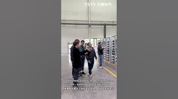 Samsung customers from South Korea visit TSTY transformer factory  #transformers