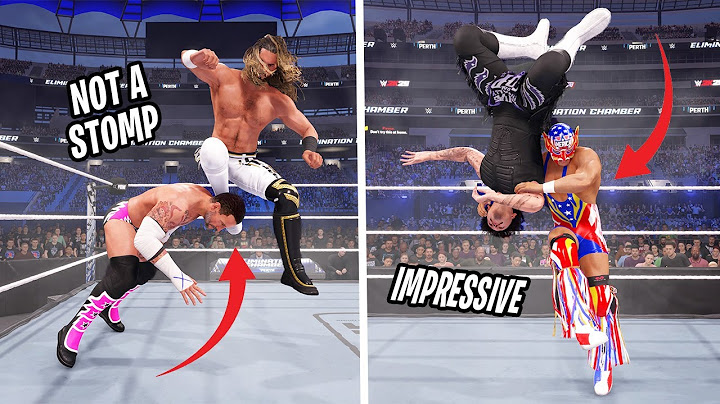 30 Hard Hitting Moves You Can Use In WWE 2K25