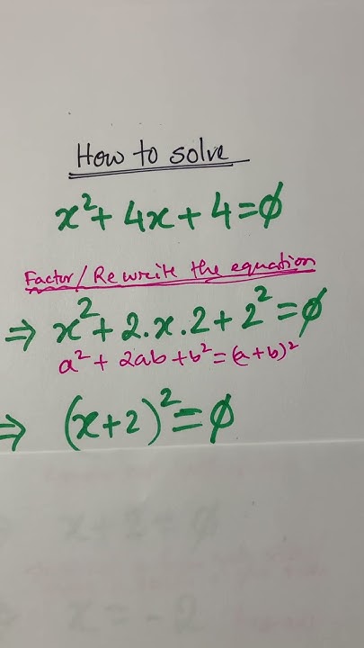 shortsviral-math-how-to-solve-x-2-4x-4-0-youtube