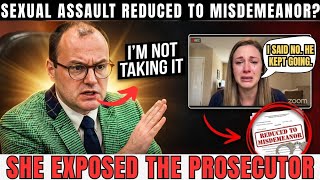 Judge Fleischer Rejects Sexual Assault Plea Deal After Victim Exposes Prosecutor: I'm Not Taking It