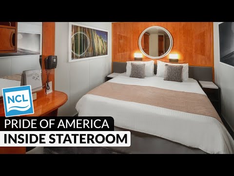 Pride of America Inside Stateroom walkthrough tour