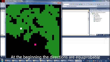 Reinforcement learning example with C# / Winforms