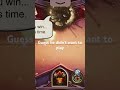 He was like I’m out of here lol #funny #hearthstone
