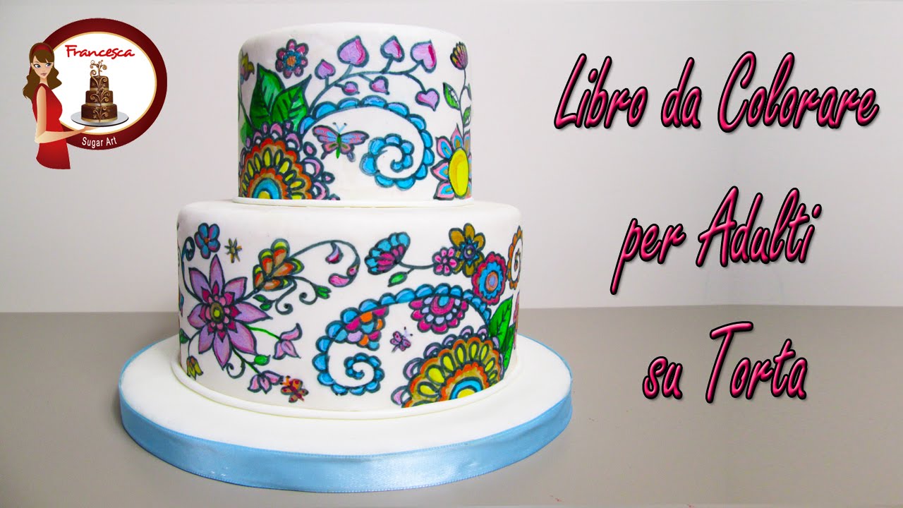 Nuovo Cake Trend - Libri per Colorare per Adulti