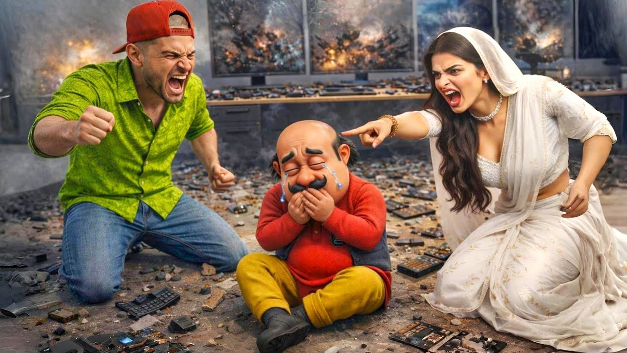 MOTU Ne COMPUTER TOD DIYA 😱💻 IN INDIAN THEFT AUTO SIMULATOR GAME 