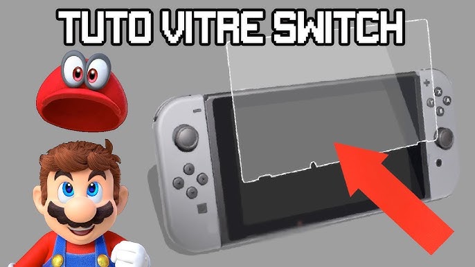 Comment poser un film/écran de protection sur Nintendo Switch OLED, Revue  produit Français