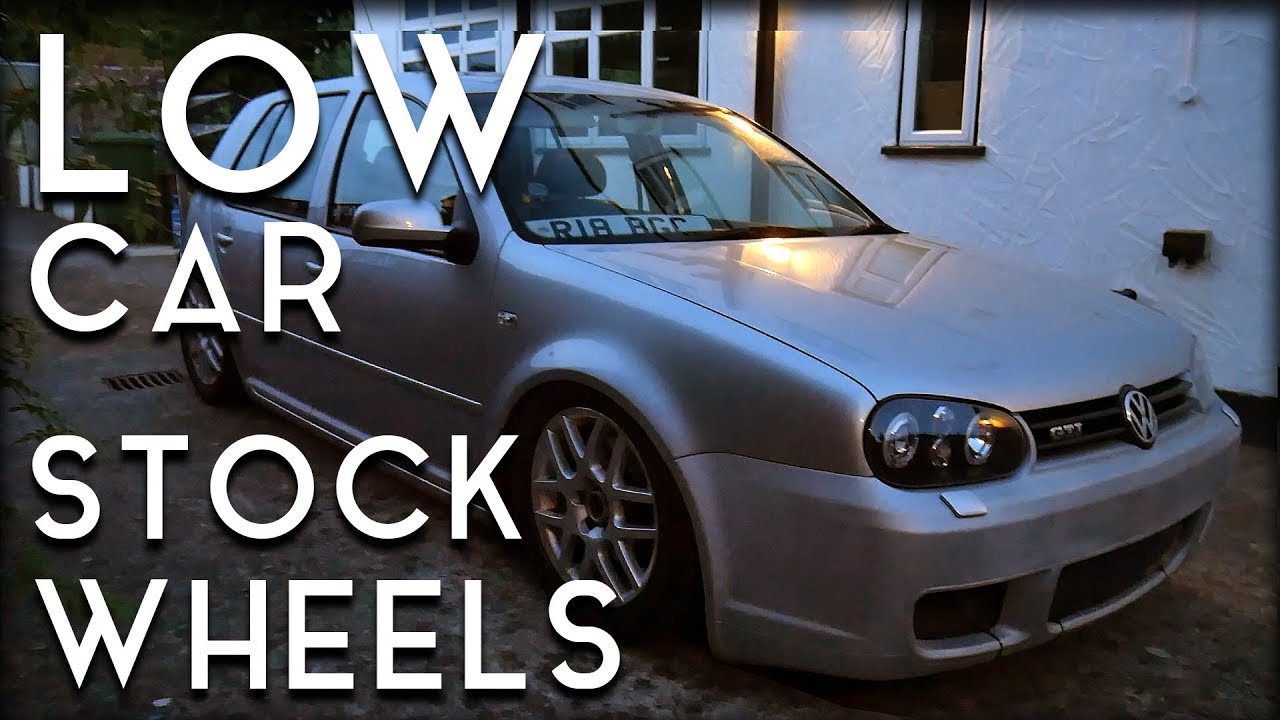 Lowered Car, with Stock Wheels?! YouTube