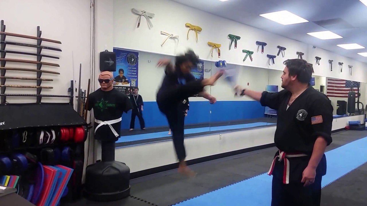 High Flying Kicks at CMB Karate