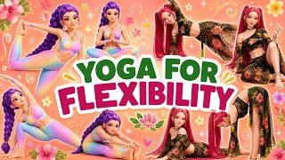 Kids Yoga Flow: Full Body Flexibility With Rumi and Mira ✨🧘 Easy Poses for Children
