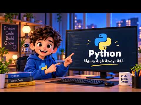Capa de يعني إيه Python اتعلم بايثون في 10 ثواني EP001